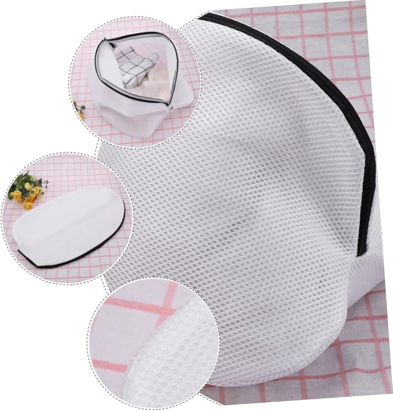 Zerodeko 6 قطع أكياس الغسيل ذات الشبكة الدقيقة 2 حزمة واقي الملابس الداخلية بسحاب لغسالة الملابس - Image 5